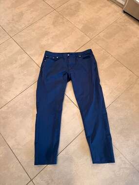 Vineyard Vines On-The-Go Pant 5-Pocket Navy Blue 36x30